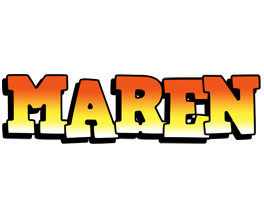 Maren sunset logo