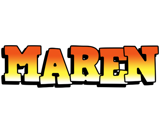 Maren sunset logo
