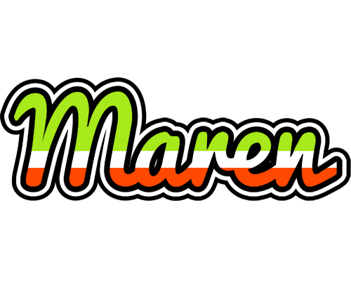 Maren superfun logo