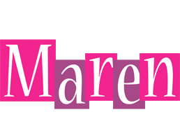 Maren whine logo