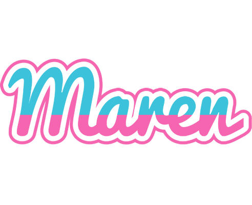 Maren woman logo