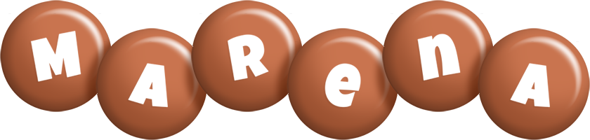 Marena candy-brown logo