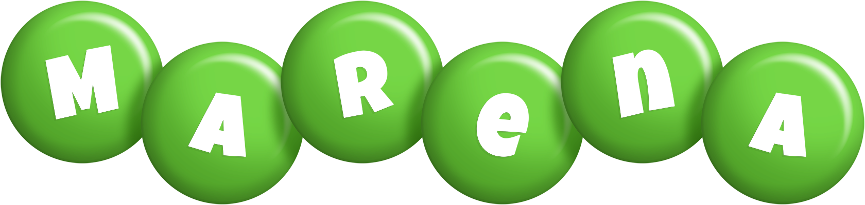 Marena candy-green logo