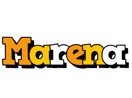 Marena cartoon logo