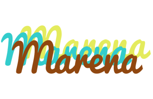 Marena cupcake logo