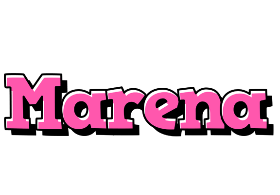 Marena girlish logo