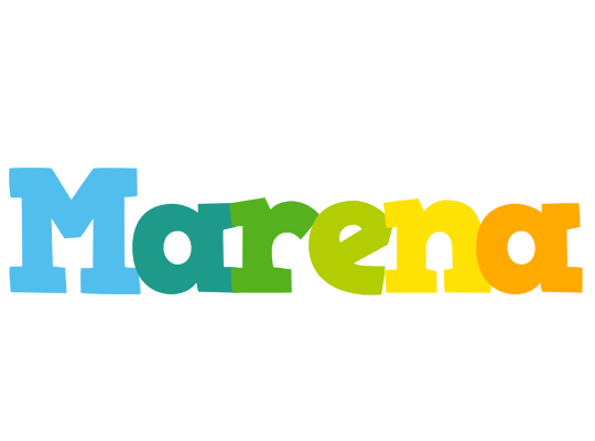Marena rainbows logo