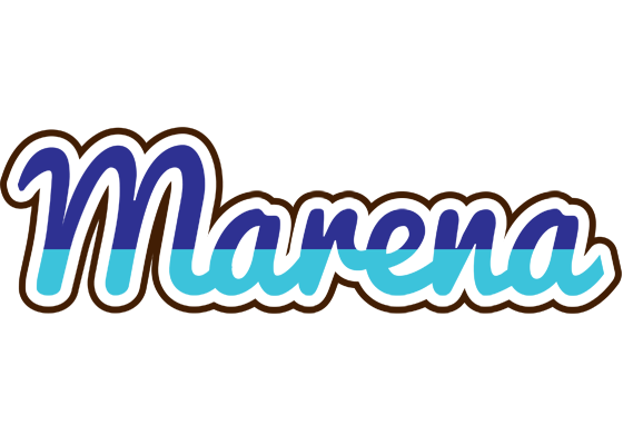 Marena raining logo