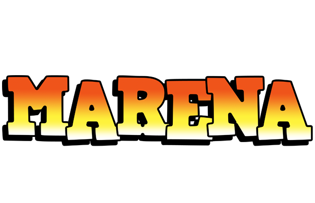 Marena sunset logo