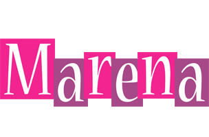 Marena whine logo