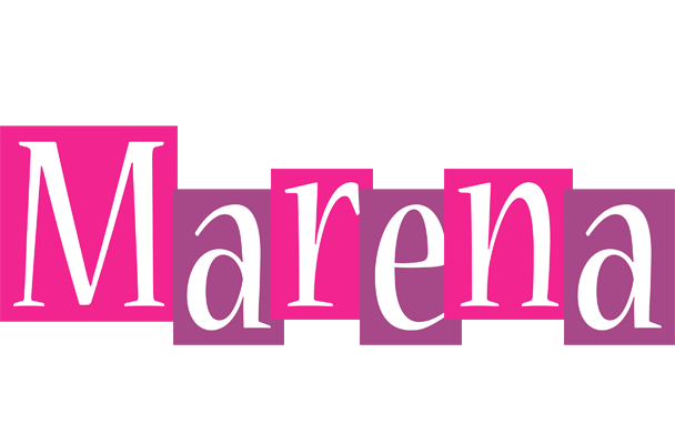 Marena whine logo