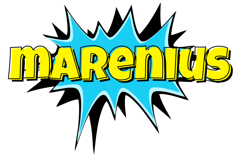 Marenius amazing logo
