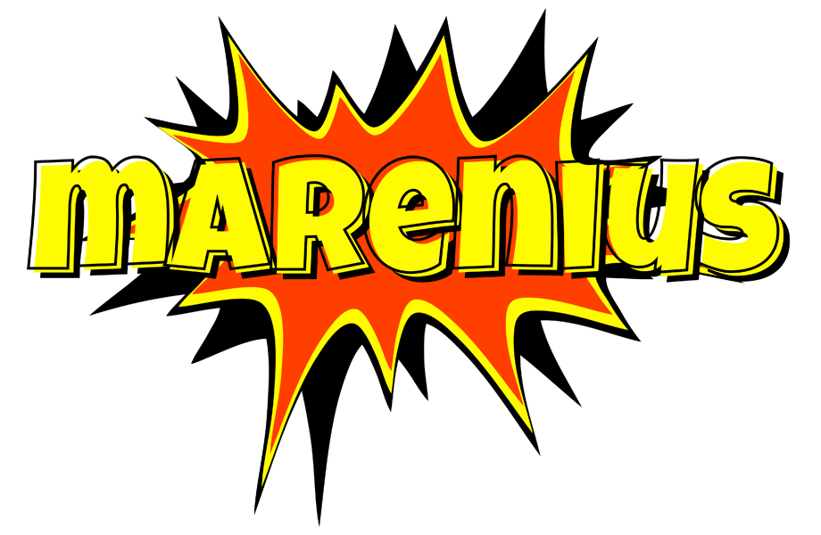 Marenius bazinga logo