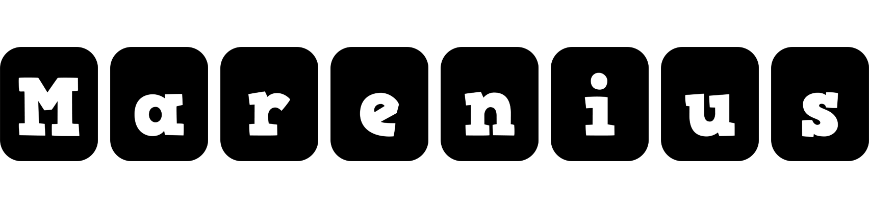 Marenius box logo