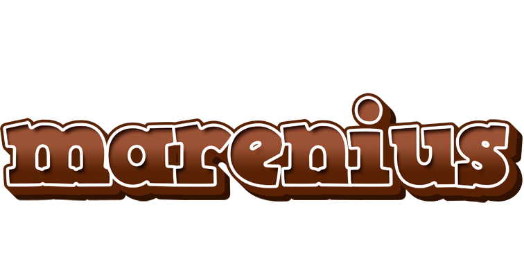 Marenius brownie logo