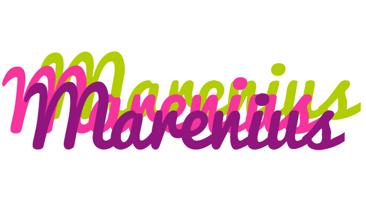 Marenius flowers logo