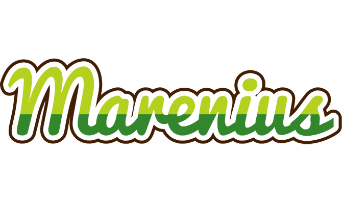 Marenius golfing logo