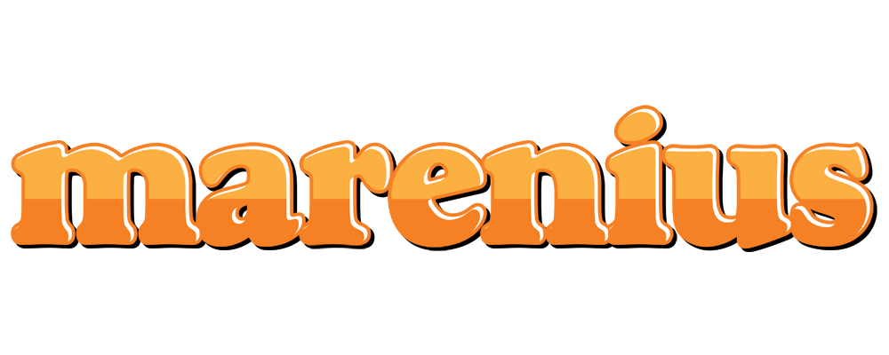 Marenius orange logo