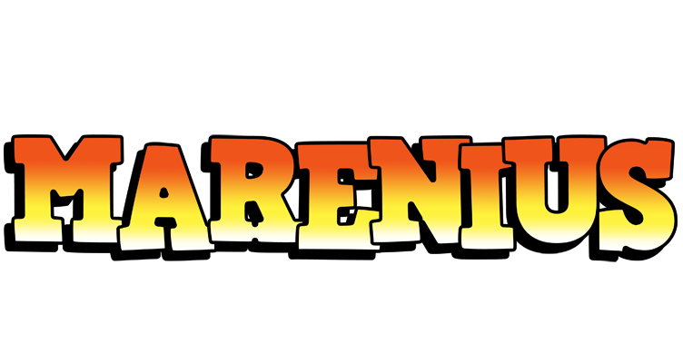 Marenius sunset logo