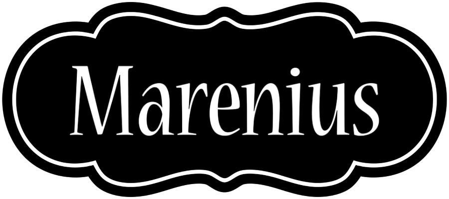 Marenius welcome logo