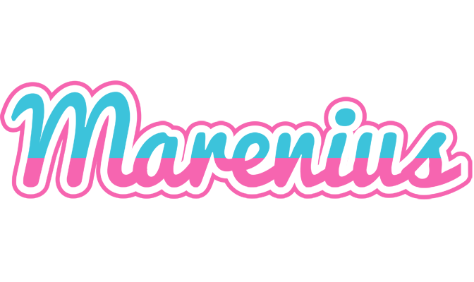 Marenius woman logo