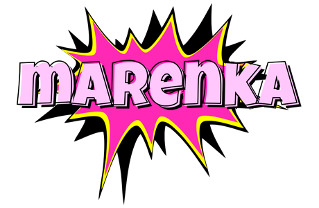 Marenka badabing logo