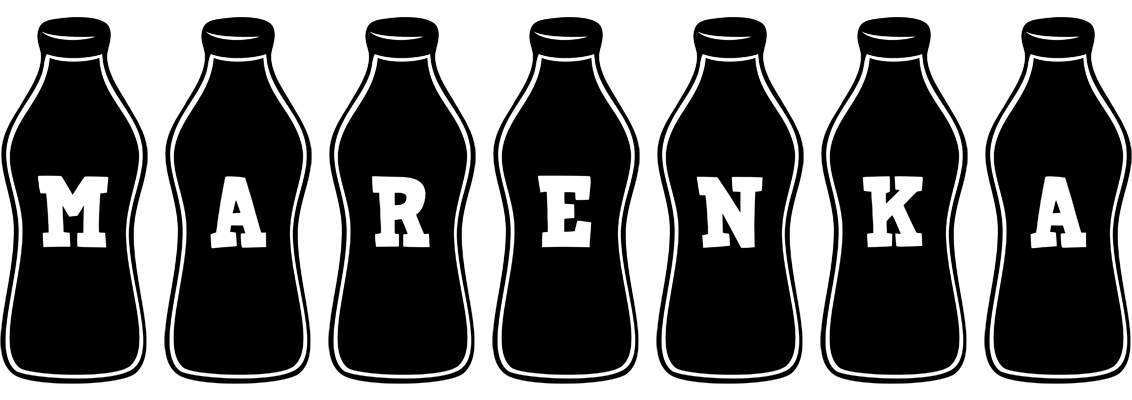 Marenka bottle logo