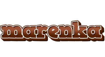Marenka brownie logo