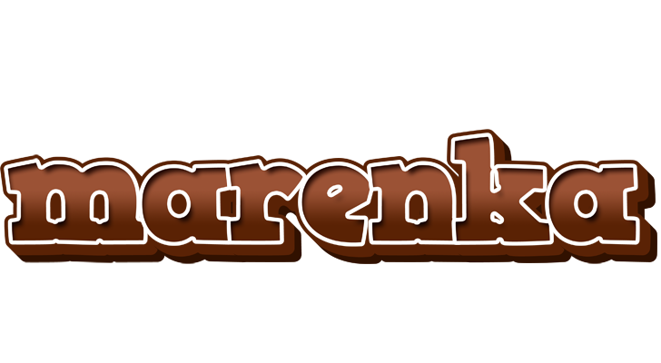 Marenka brownie logo