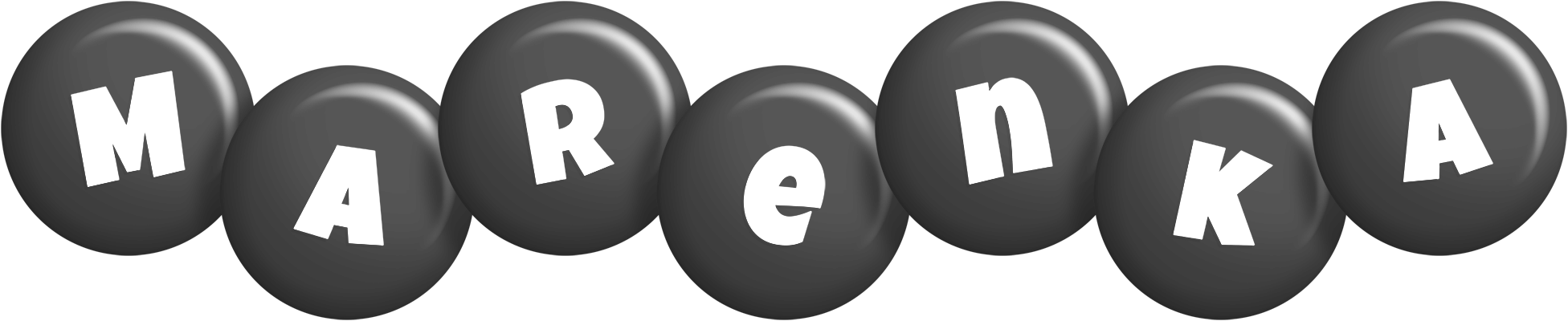 Marenka candy-black logo