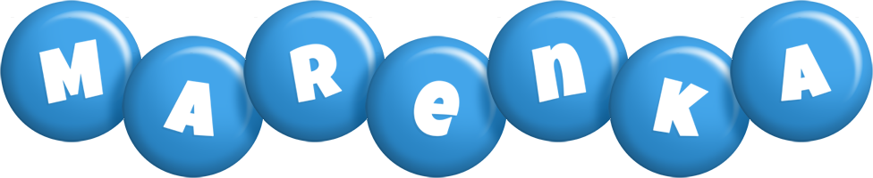 Marenka candy-blue logo