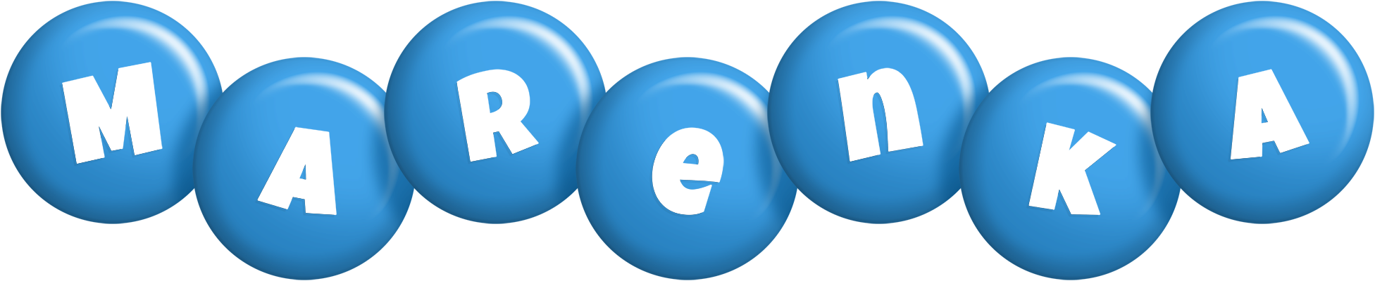 Marenka candy-blue logo