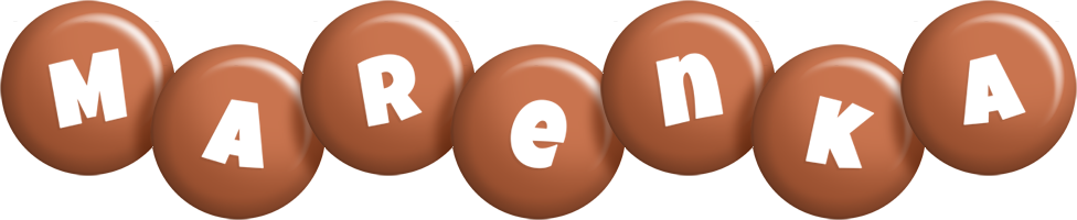 Marenka candy-brown logo