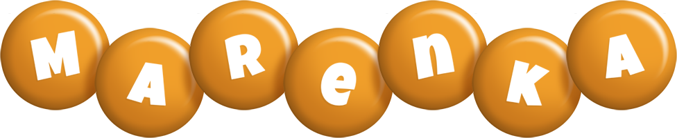 Marenka candy-orange logo