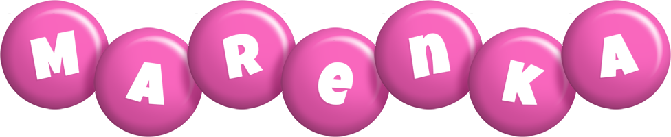 Marenka candy-pink logo
