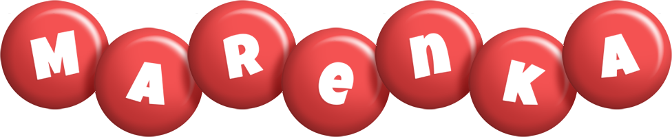 Marenka candy-red logo