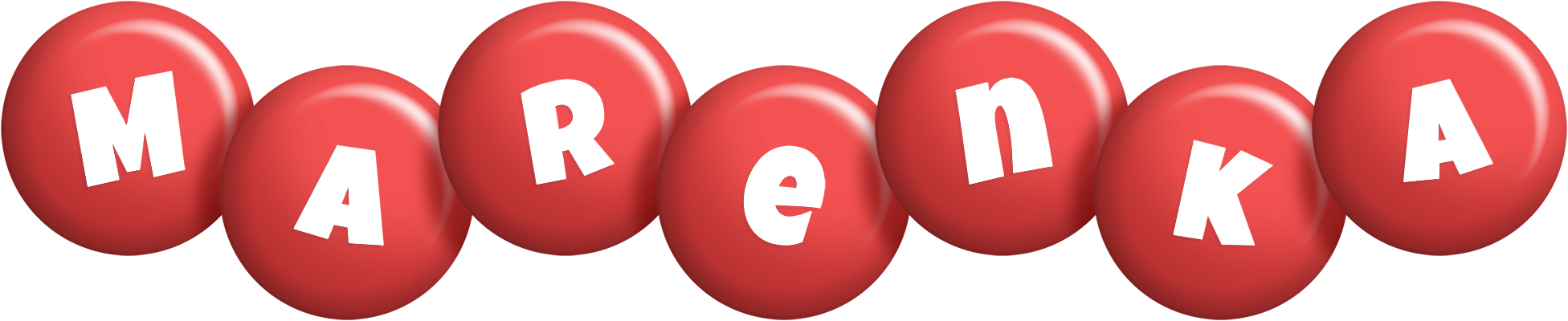 Marenka candy-red logo