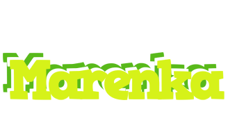 Marenka citrus logo