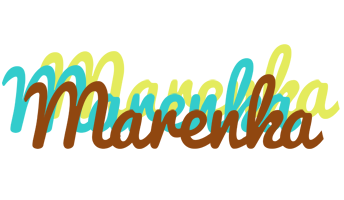 Marenka cupcake logo