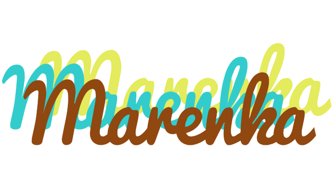 Marenka cupcake logo
