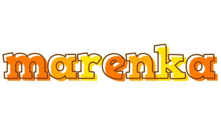 Marenka desert logo