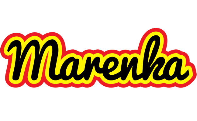 Marenka flaming logo