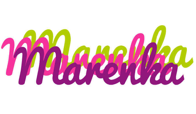 Marenka flowers logo
