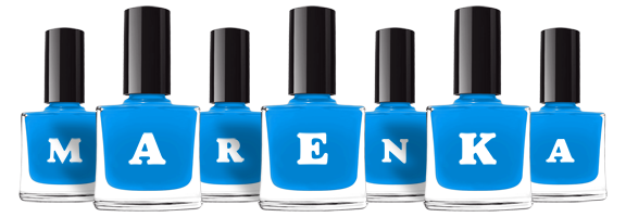 Marenka glossy logo