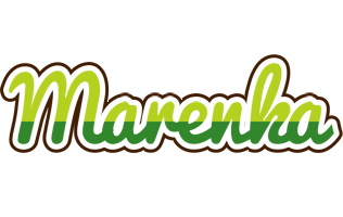 Marenka golfing logo