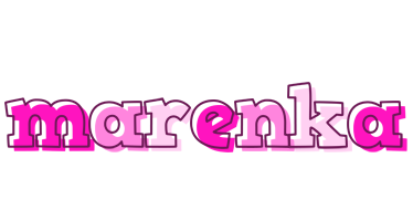 Marenka hello logo