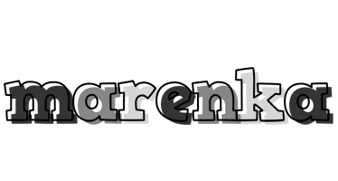 Marenka night logo