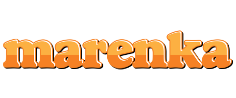 Marenka orange logo
