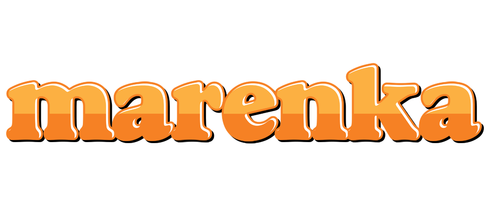 Marenka orange logo