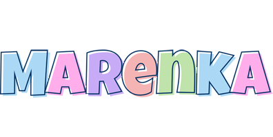 Marenka pastel logo